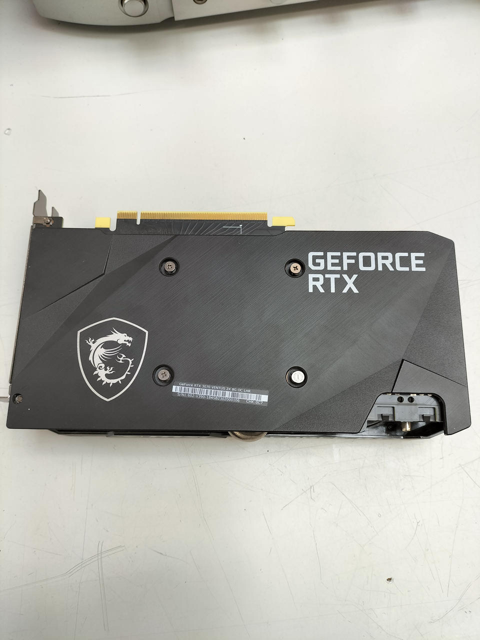 MSI Graphics Board RTX3070 VENTUS 2X 8G LHR