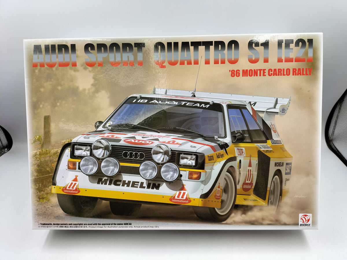 Platz / BEEMAX AUDI SPORT QUATTRO S1 E2 1/24 1986 MONTE CARLO RALLY