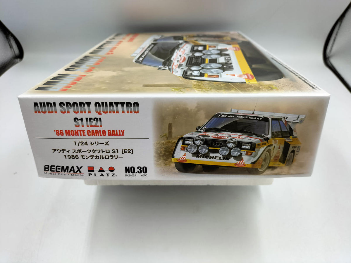 Platz / BEEMAX AUDI SPORT QUATTRO S1 E2 1/24 1986 MONTE CARLO RALLY