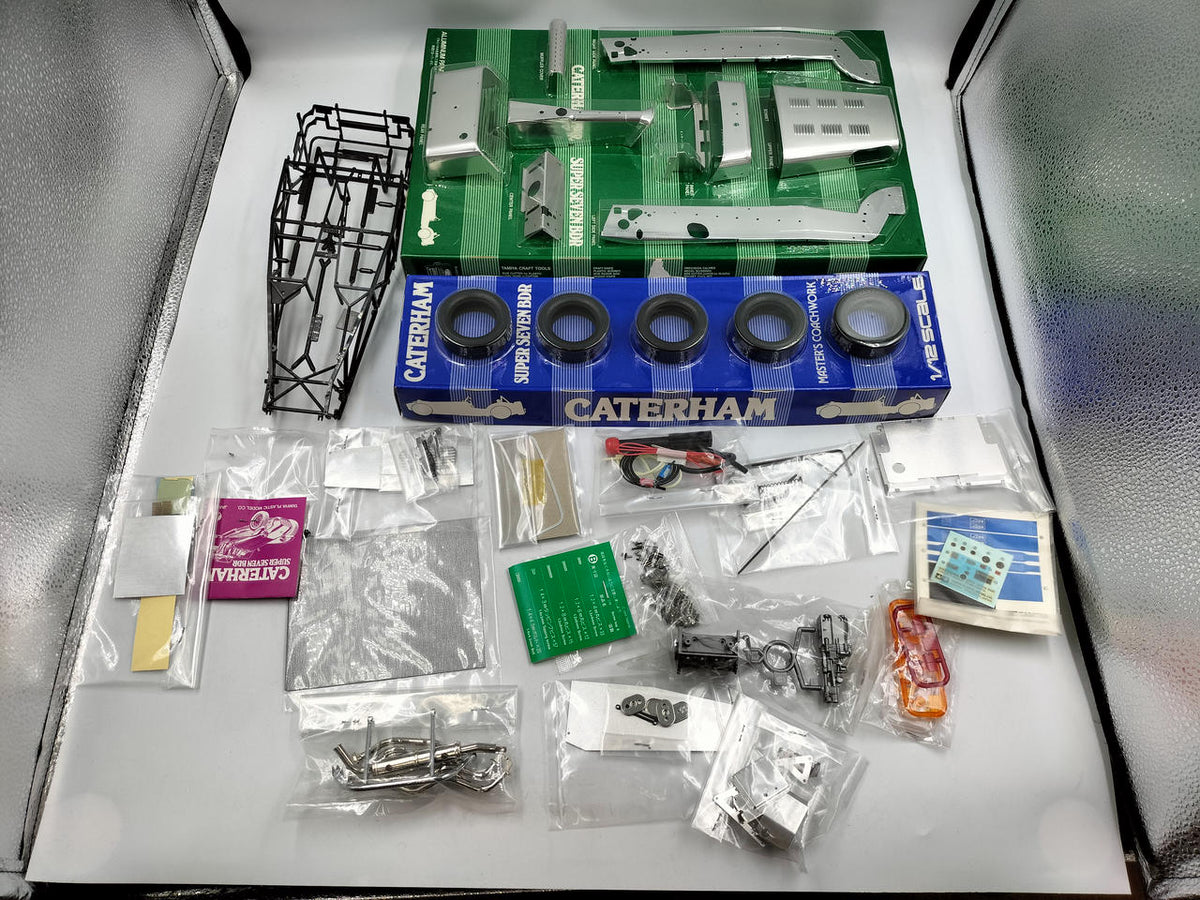 Tamiya 1/12 scale plastic model Caterham Super Seven