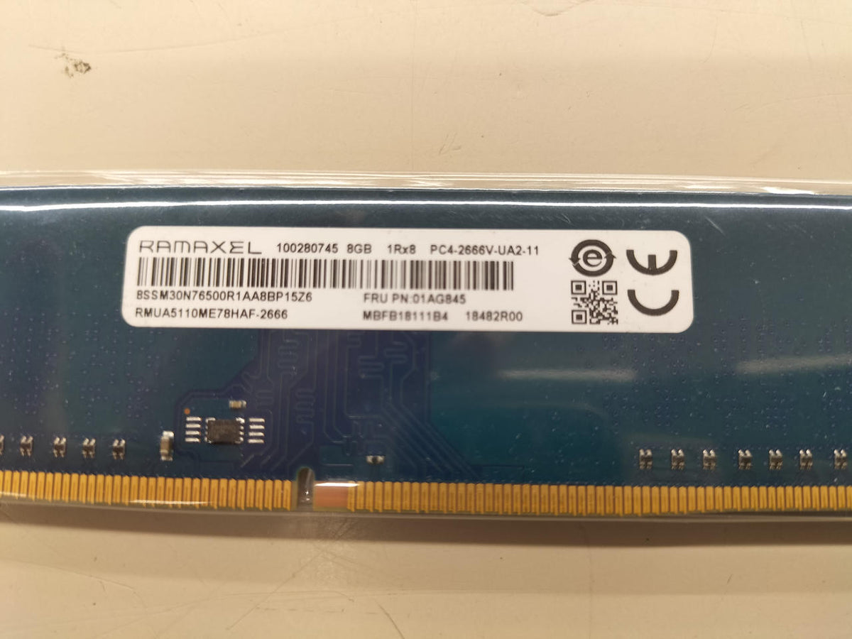 RAMAXEL PC Memory PC4-2666V 8GB