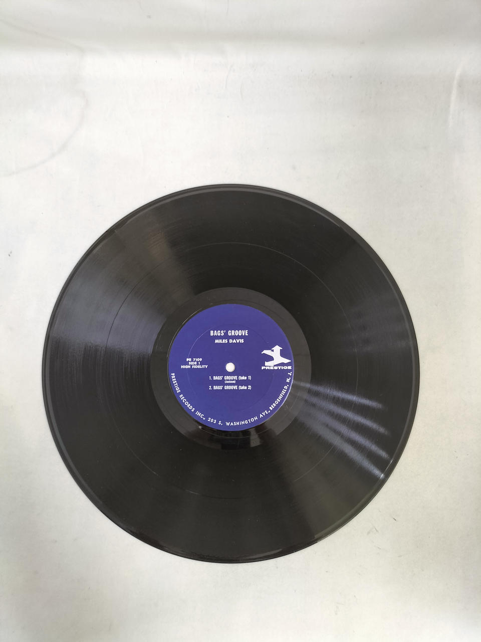 Prestige LP Record JAZZ/FUSION MILES DAVIS/BAGS GROOVE