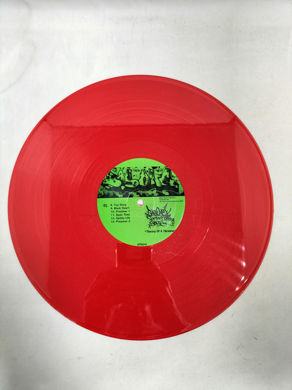 FANATIK LP Western Music THEORY OF A THROW-UP