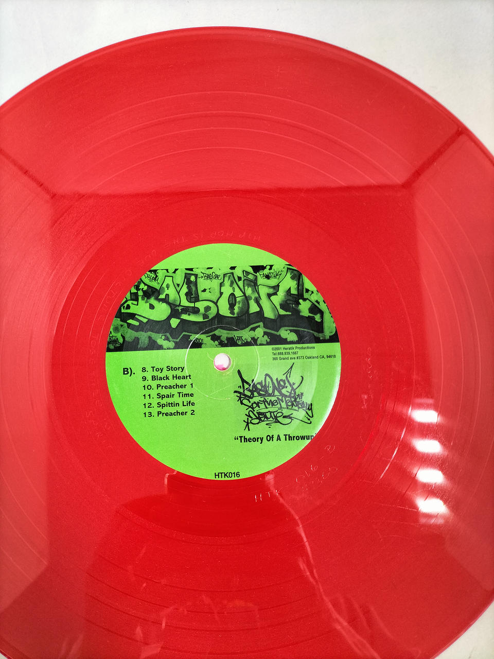 FANATIK LP Western Music THEORY OF A THROW-UP