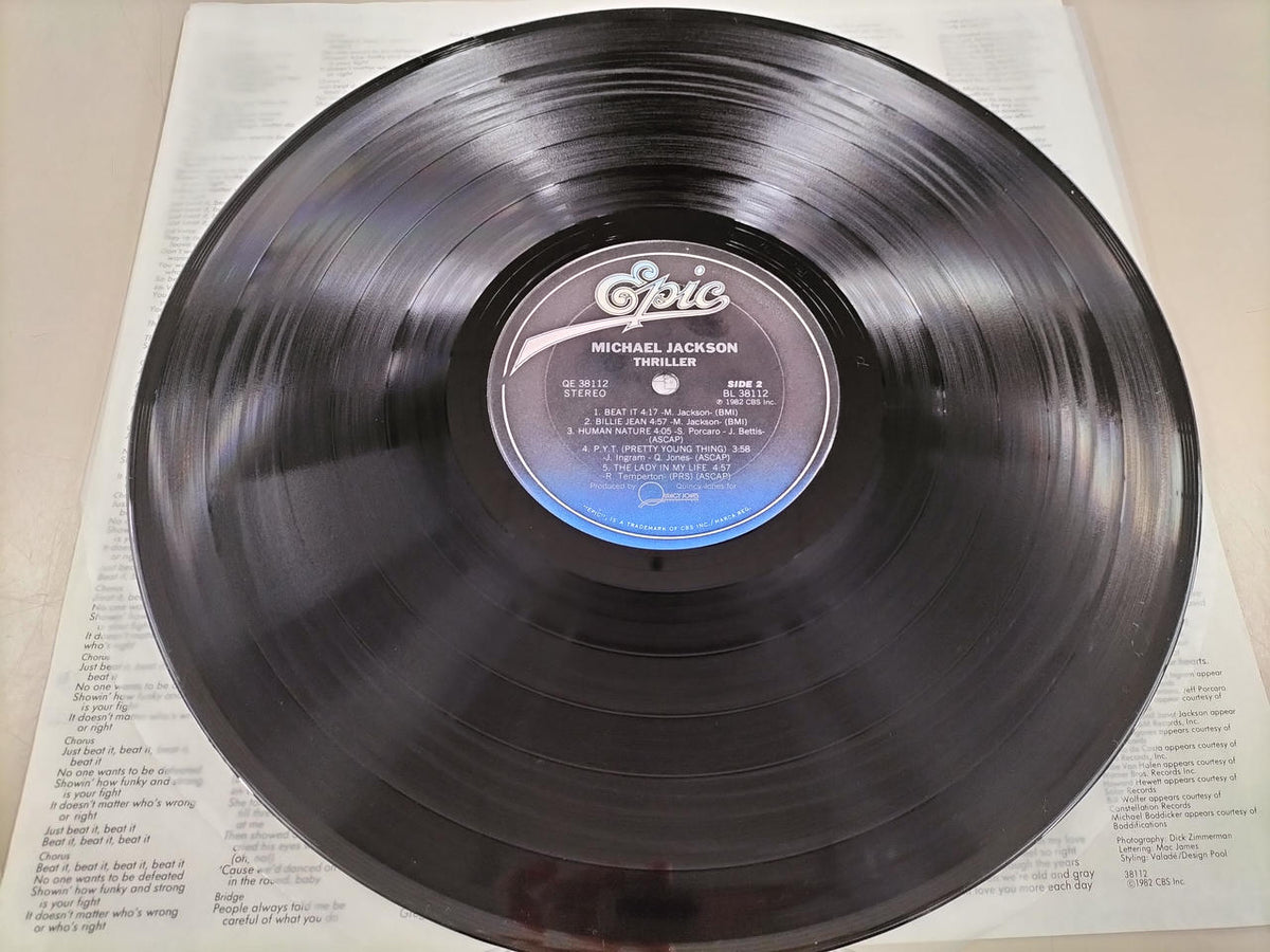 EPIC Records LP Western Music THRILLER/QE38112