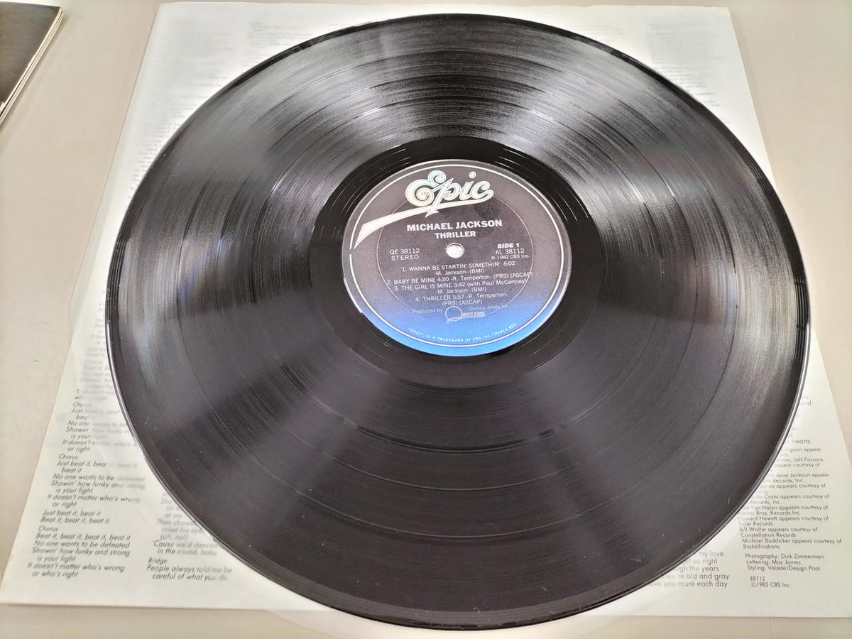 EPIC Records LP Western Music THRILLER/QE38112