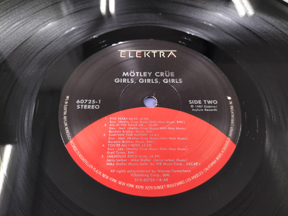 ELEKTRA LP Western Music 60725-1/Girls, Girls, Girls