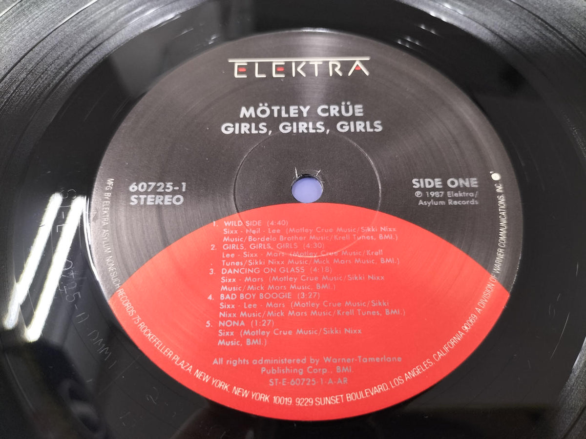 ELEKTRA LP Western Music 60725-1/Girls, Girls, Girls