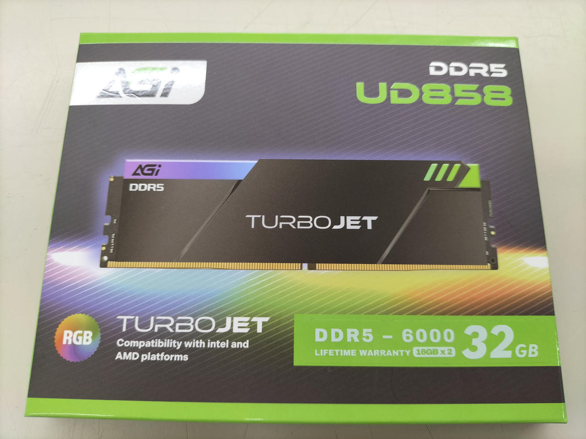 AGI PC Memory DDR5-6000 16GB × 2 Cards