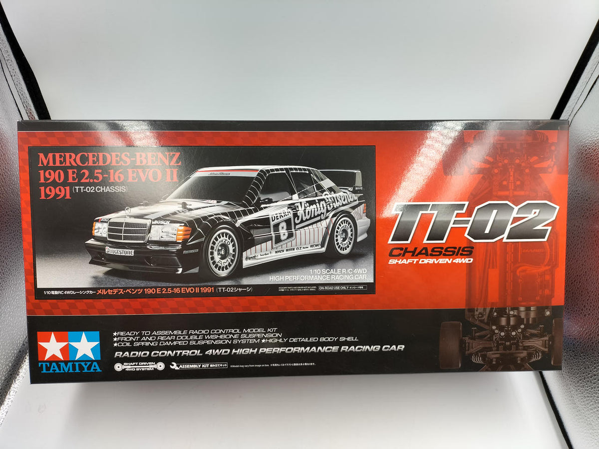 Tamiya 1/10 Electric RC 4WD Racing Car TT-02 CHASSIS SHAFT DRIVEN 4WD