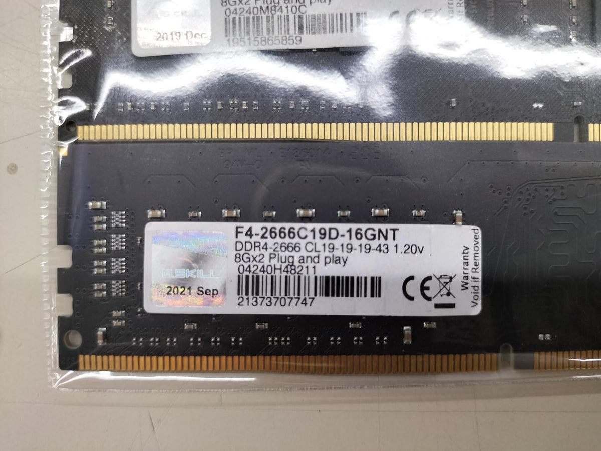 G SKILL DDR4 16GB 21373707747