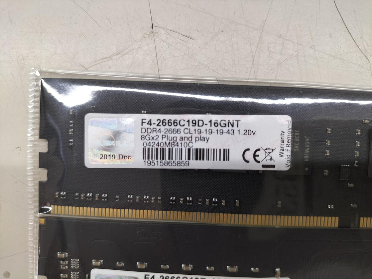 G SKILL DDR4 16GB 21373707747