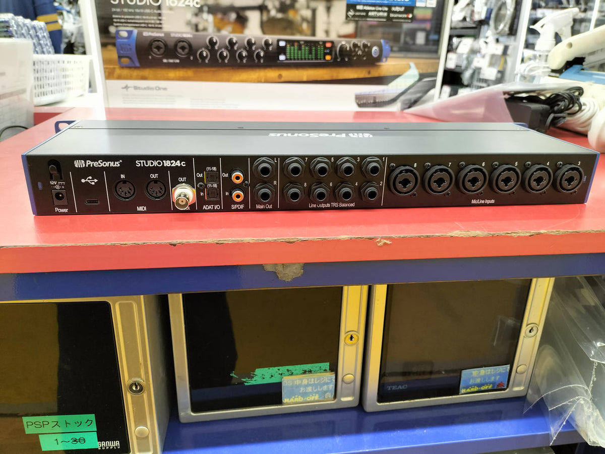 PRESONUS Audio Interface: STUDIO 1824C