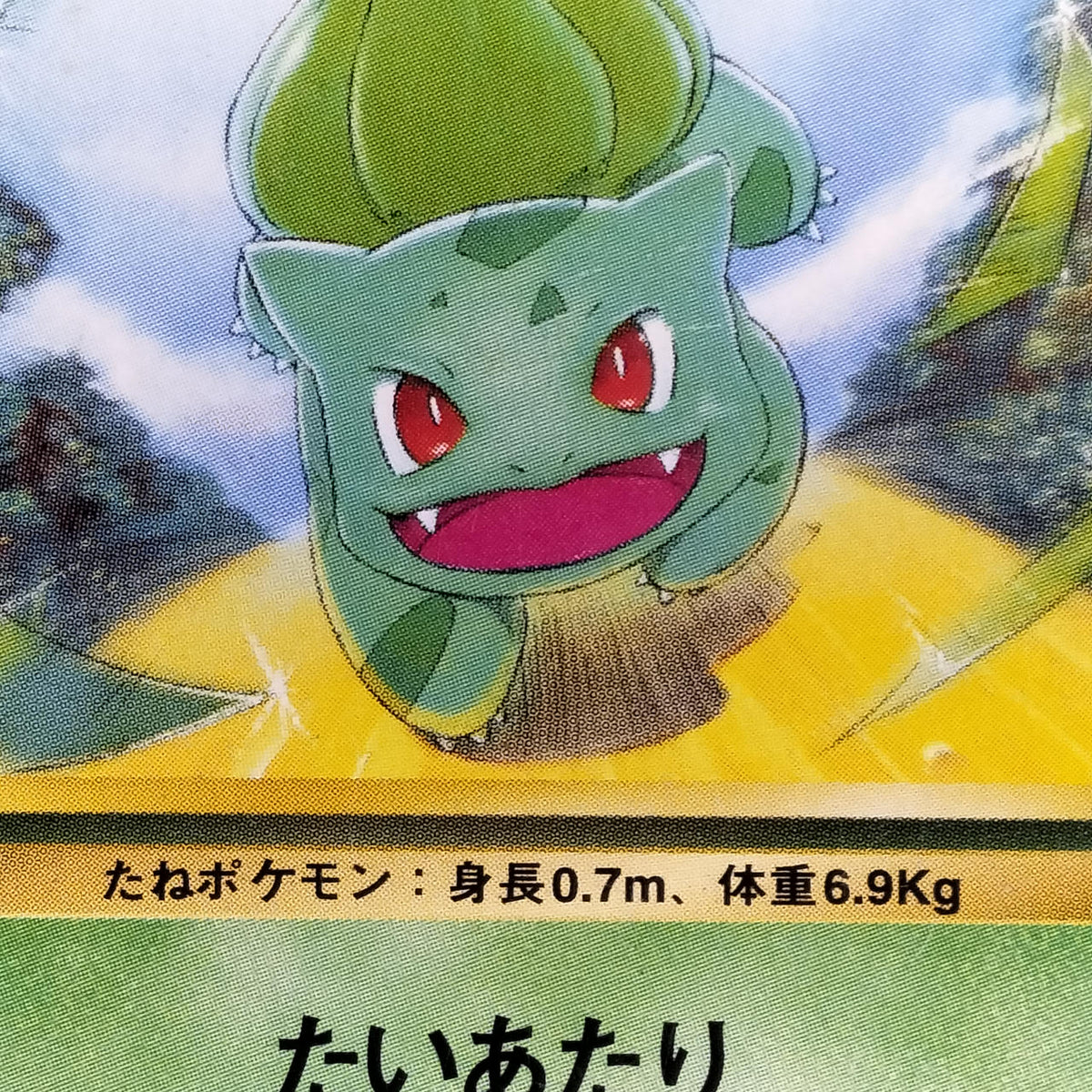 Pokémon Card Bulbasaur LV.12 Old Back Intro Pack