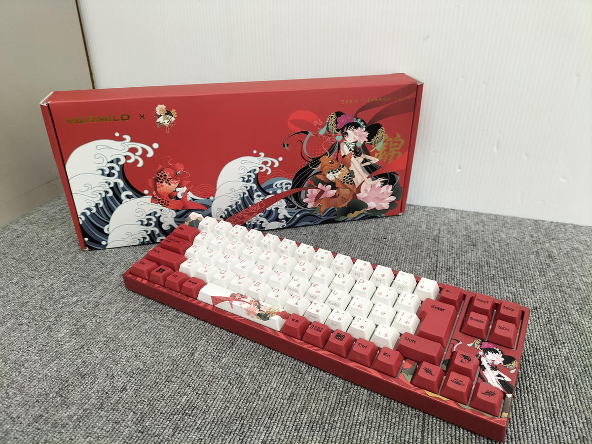 VARMILO Gaming Keyboard MA73/V-JASMINE/KOI