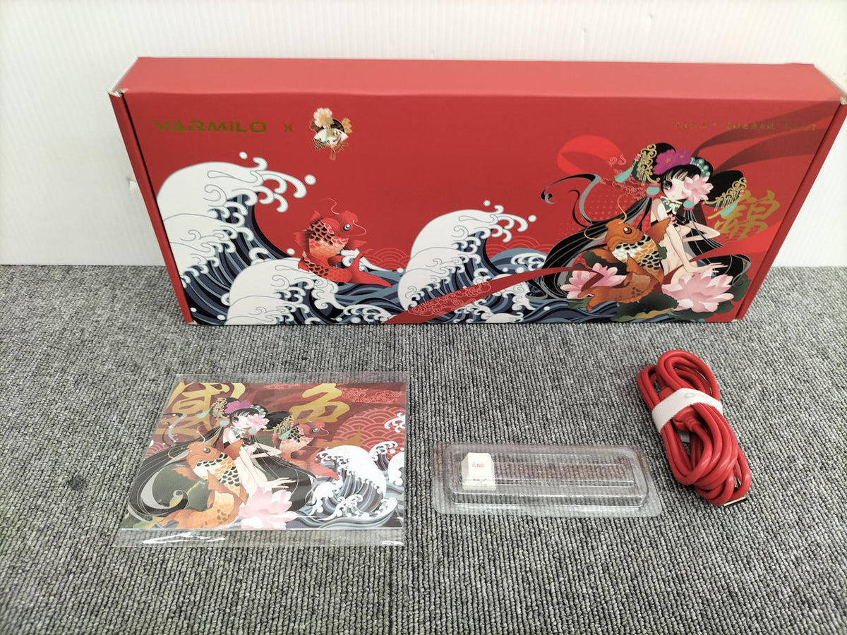 VARMILO Gaming Keyboard MA73/V-JASMINE/KOI