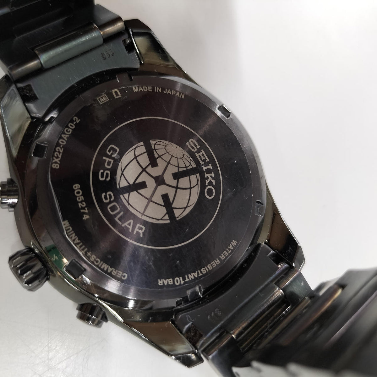 SEIKO Astron 8X22-0AG0-2 Band Scratches