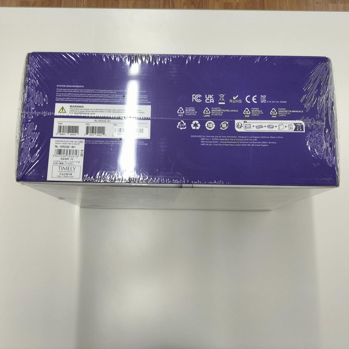 NZXT Water-Cooled CPU Cooler RL-KR24E-W1