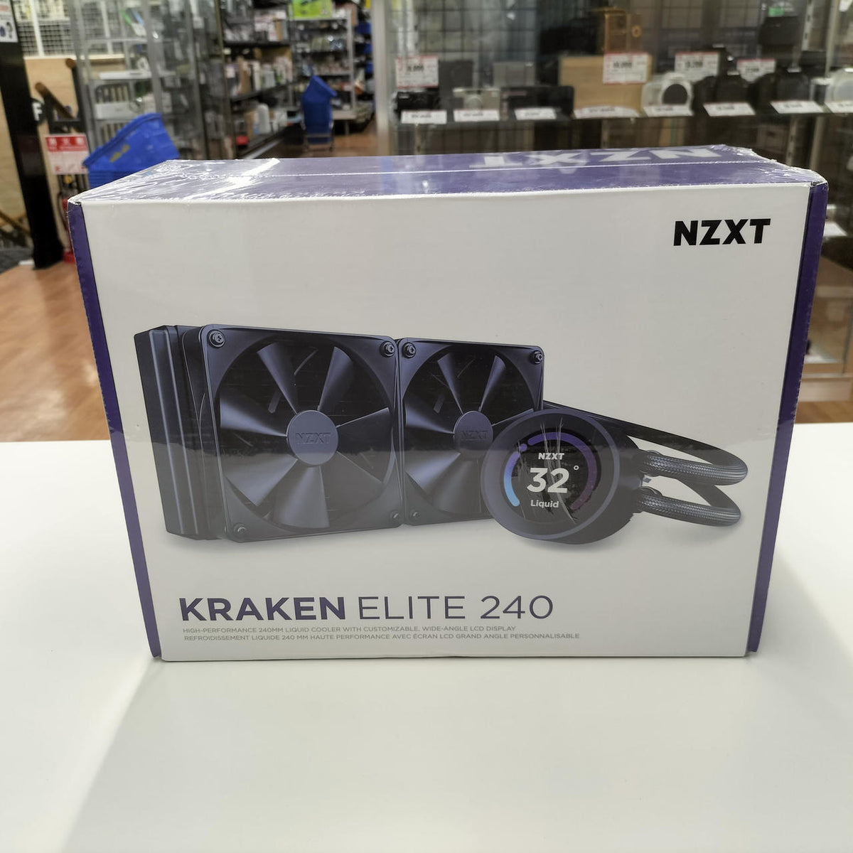 NZXT Water-Cooled CPU Cooler RL-KR24E-B1