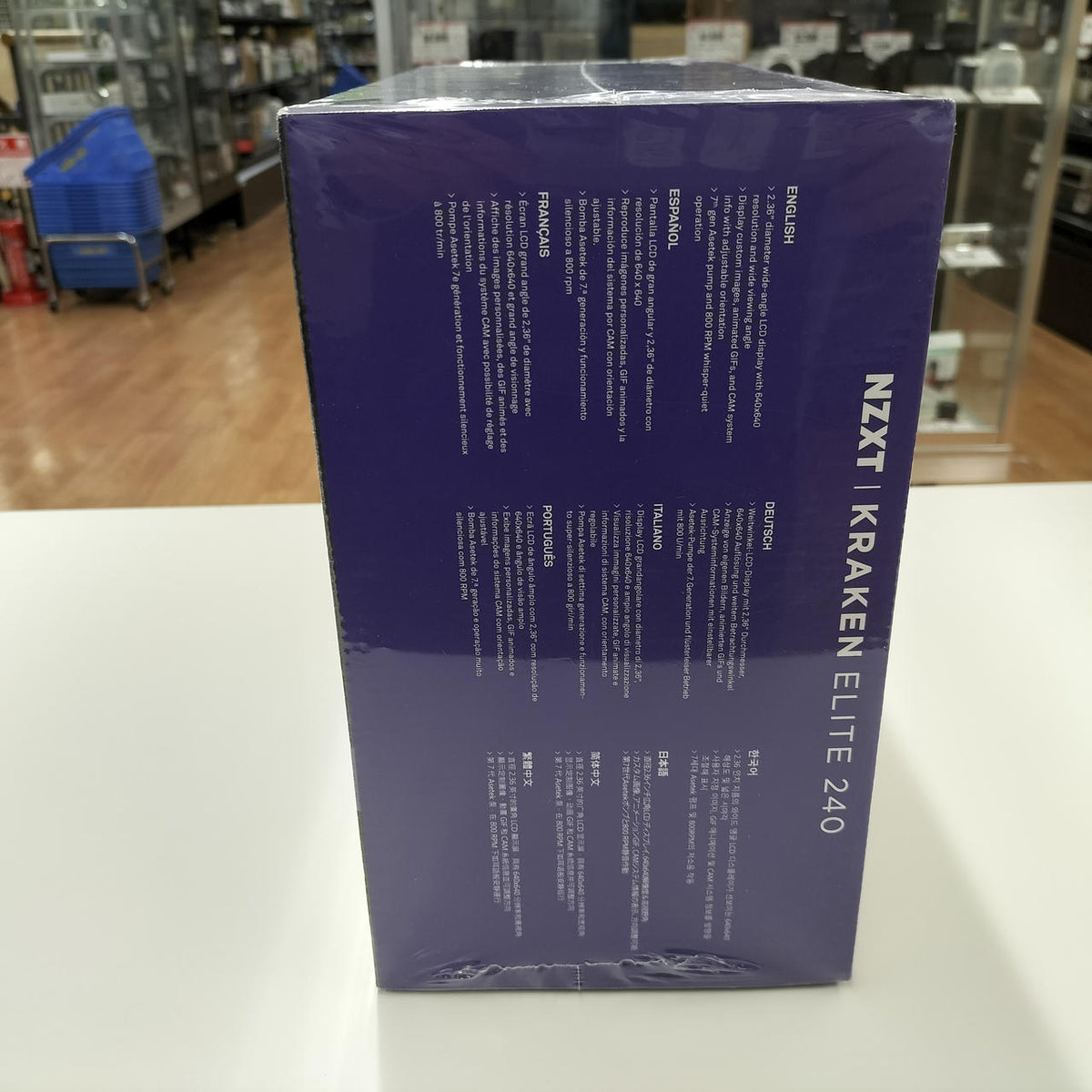 NZXT Water-Cooled CPU Cooler RL-KR24E-B1