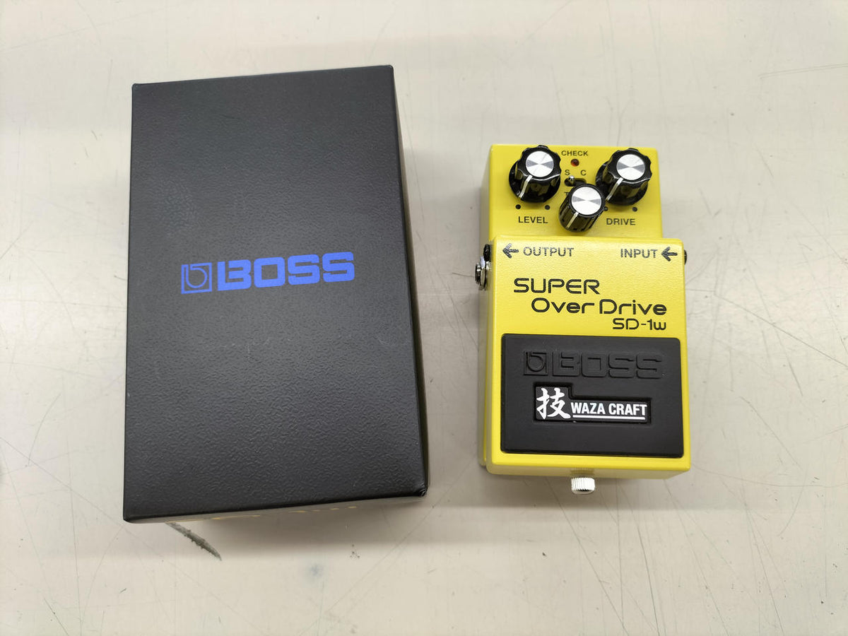 BOSS Effects pedal: SD-1w - Banzai Thrifting | BanzaiHobby