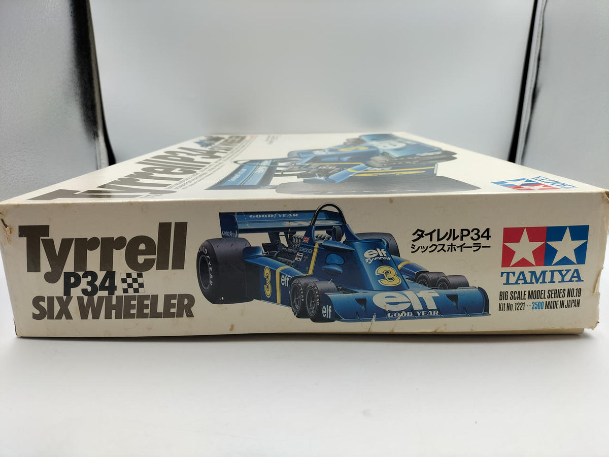 Tamiya 1/12 Scale Plastic Model Tyrell P34 Six-Wheeler - Banzai Thrifting | BanzaiHobby