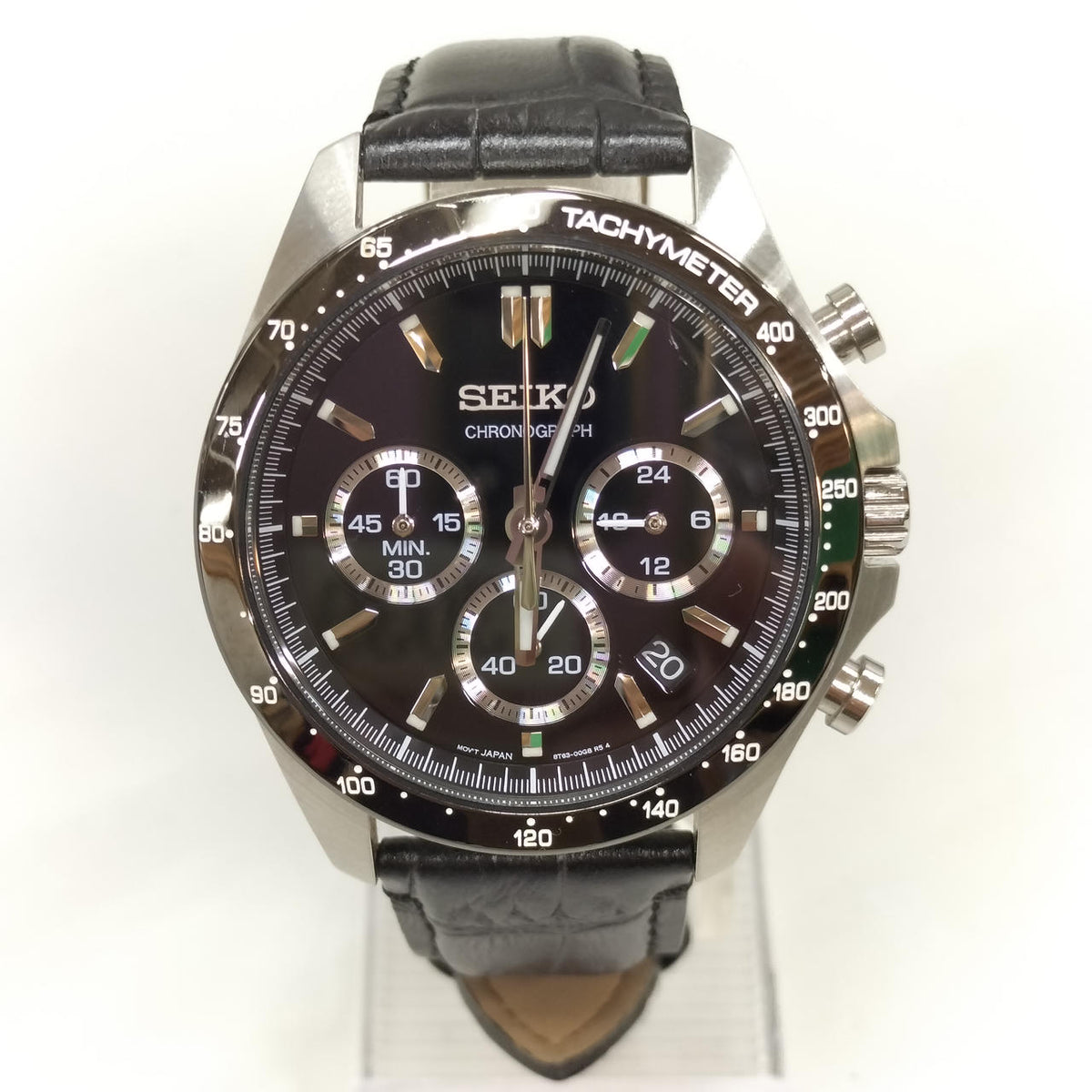 SEIKO Quartz Chronograph Wristwatch 8T63-00D0 - Banzai Thrifting | BanzaiHobby