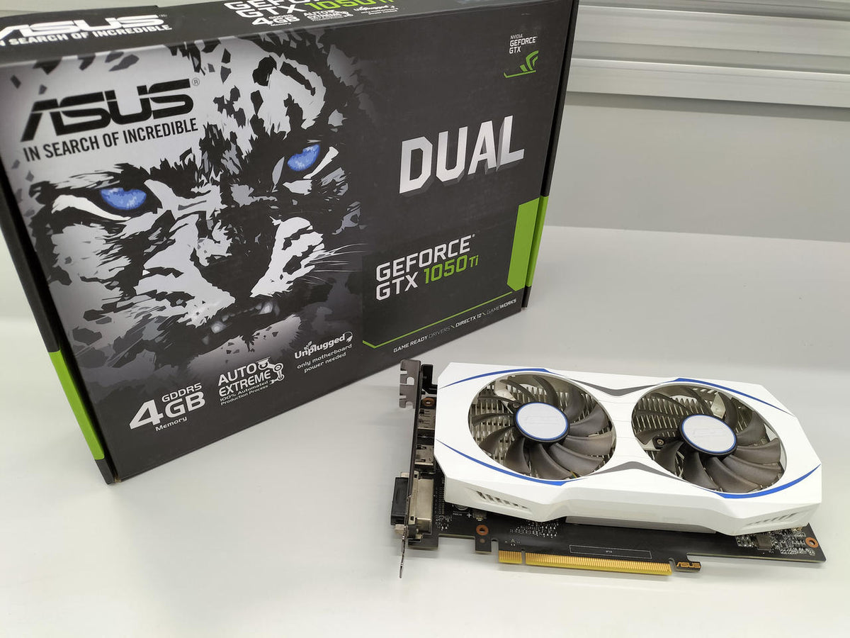ASUS [Junk Item] DUAL-GTX1050TI-4G DUAL-GTX1050TI-4G - Banzai Thrifting | BanzaiHobby