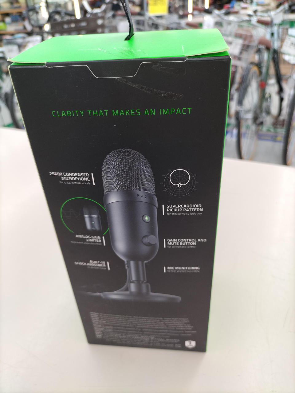 RAZER Condenser Microphone RZ19-04050100-R3M1 - Banzai Thrifting | BanzaiHobby