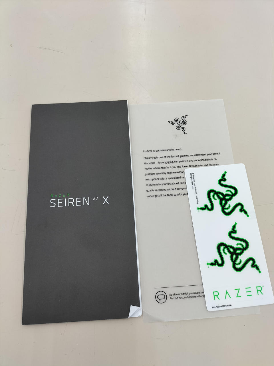 RAZER Condenser Microphone RZ19-04050100-R3M1 - Banzai Thrifting | BanzaiHobby