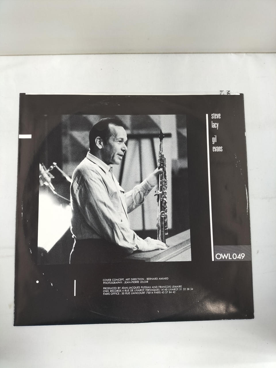 OWL LP JAZZ STEVE LACY - Banzai Thrifting | BanzaiHobby