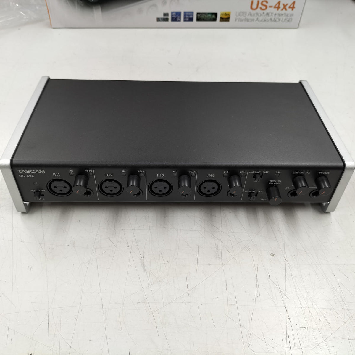 TASCAM Audio Interface: US-4X4 - Banzai Thrifting | BanzaiHobby