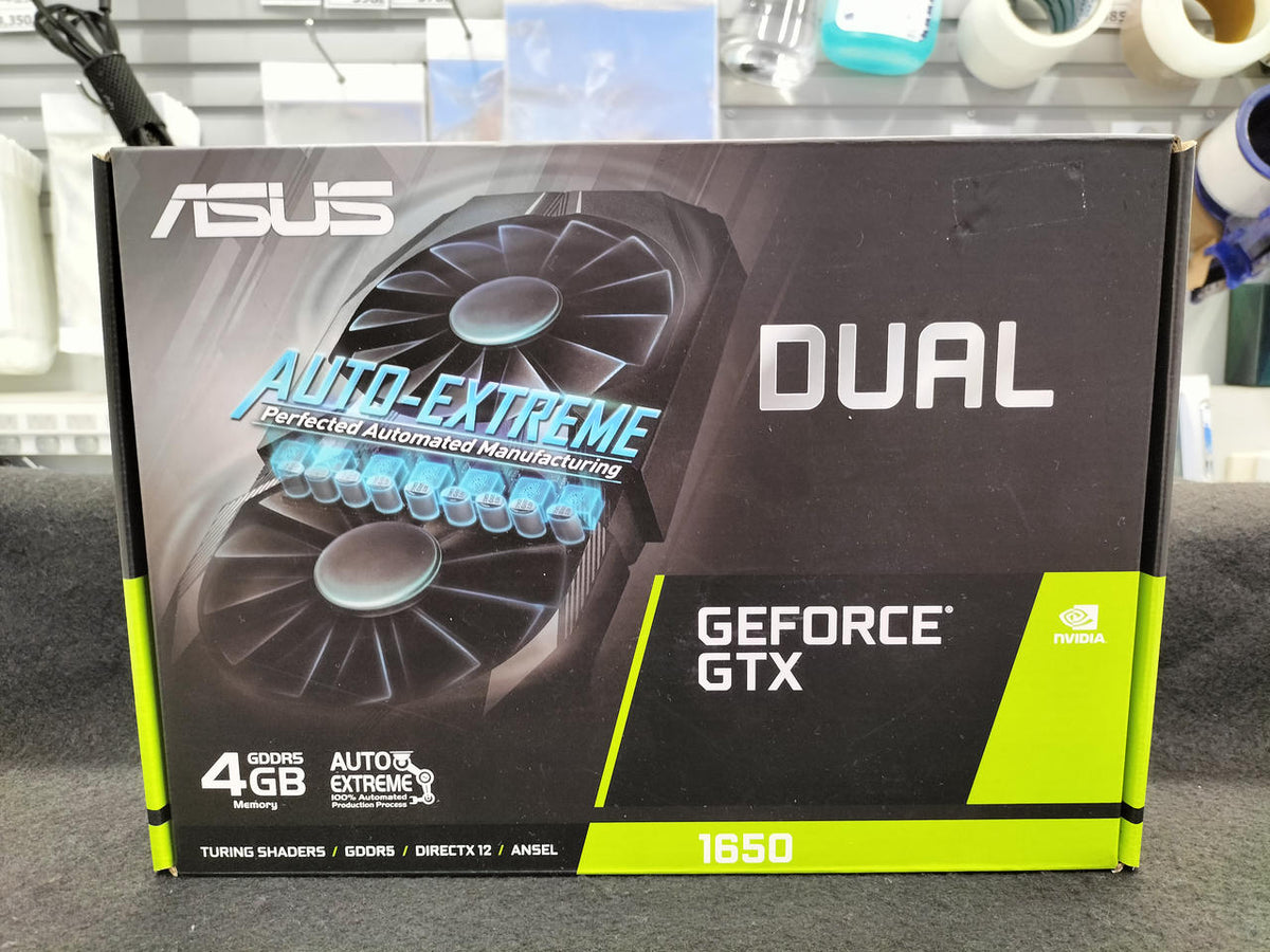 ASUS AMD Compatible Motherboard DUAL-GTX1650-4G - Banzai Thrifting | BanzaiHobby
