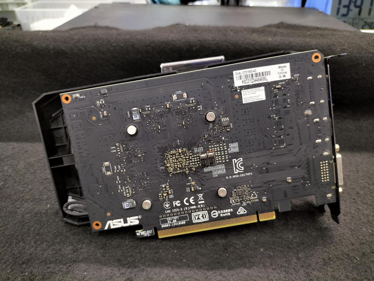 ASUS AMD Compatible Motherboard DUAL-GTX1650-4G - Banzai Thrifting | BanzaiHobby