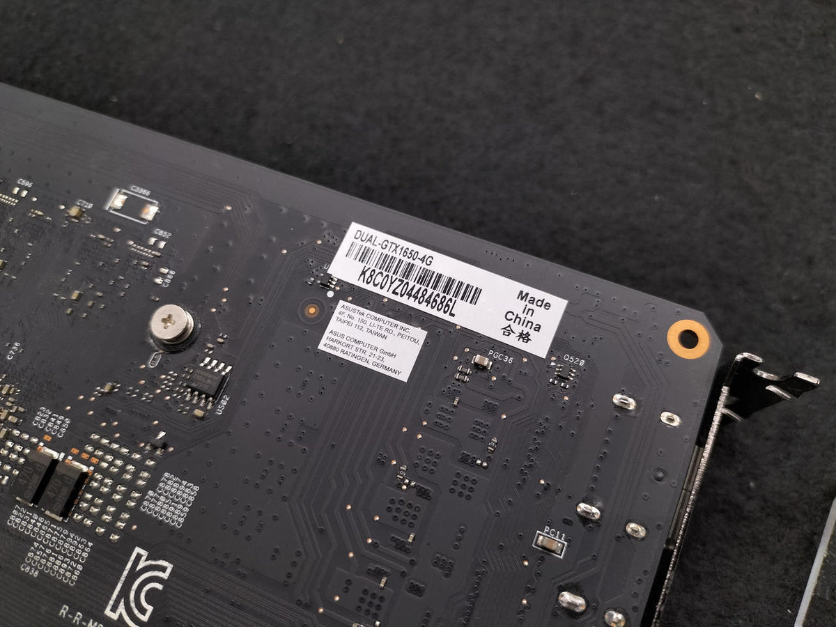 ASUS AMD Compatible Motherboard DUAL-GTX1650-4G - Banzai Thrifting | BanzaiHobby
