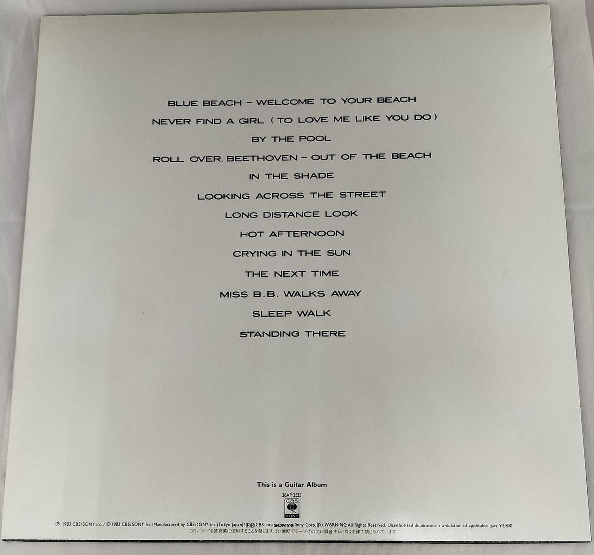 unclear Record at the Beach / Steve Hiett