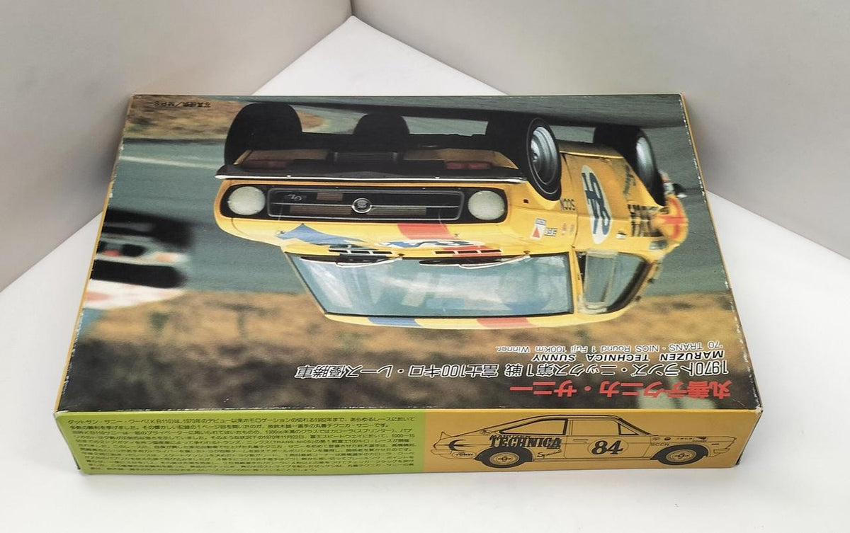 Tomei Powered 1/24 Scale Plastic Model Maruzen Technica Sunny 1970 - Banzai Thrifting | BanzaiHobby