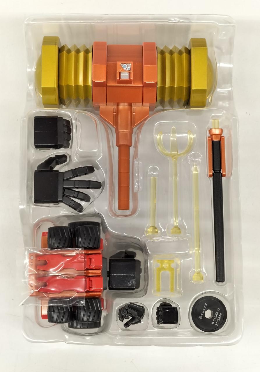 BANDAI Super Robot Chogokin: The King of Braves GaoGaiGar - Key to Victory & Overlord Effect Set