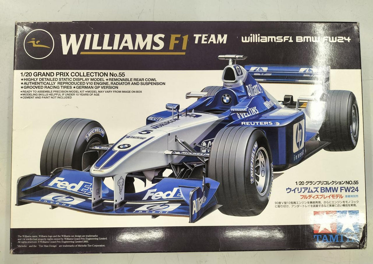 TAMIYA 1/20 scale Williams BMW FW24 - Banzai Thrifting | BanzaiHobby