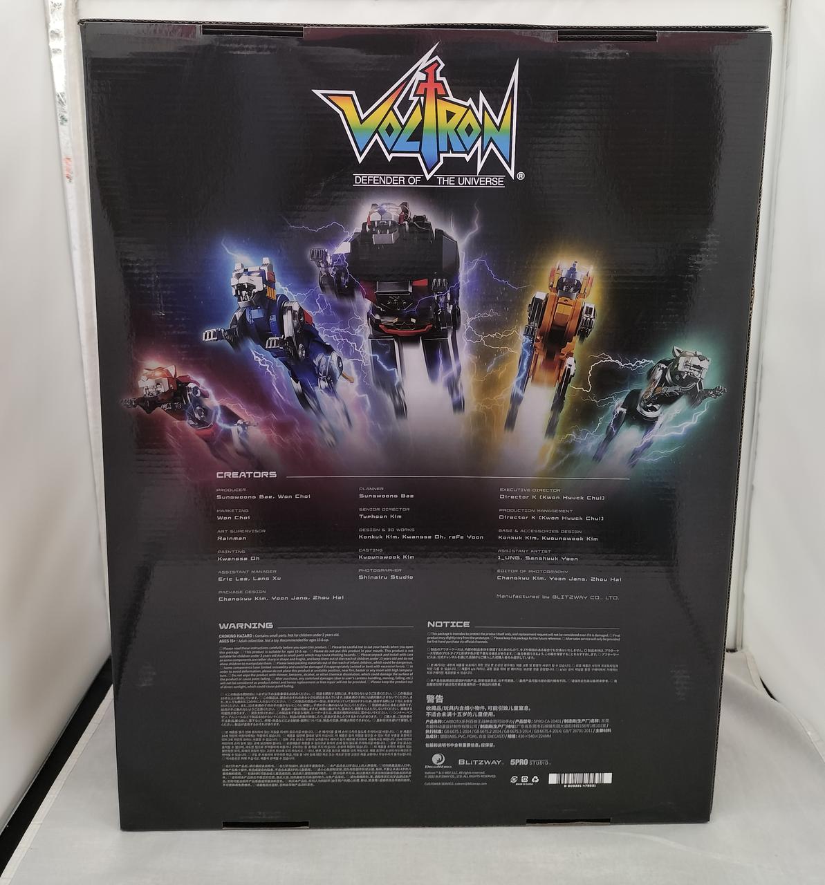 5PRO VOLTRON Chogokin Hyakujuou GoLion