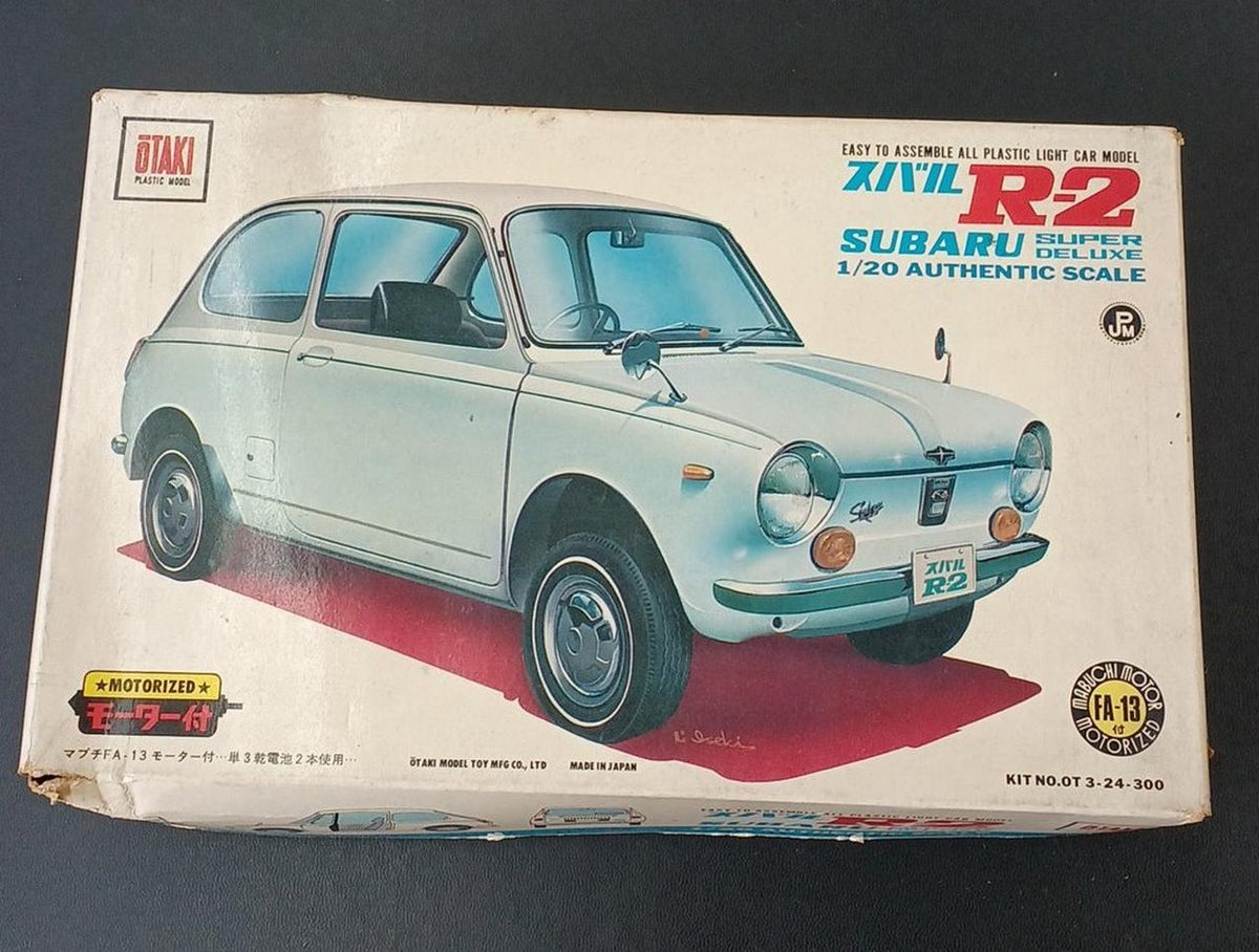 Northern Flycatcher Plastic Model 1/20 Subaru R-2 Super Deluxe - Banzai Thrifting | BanzaiHobby