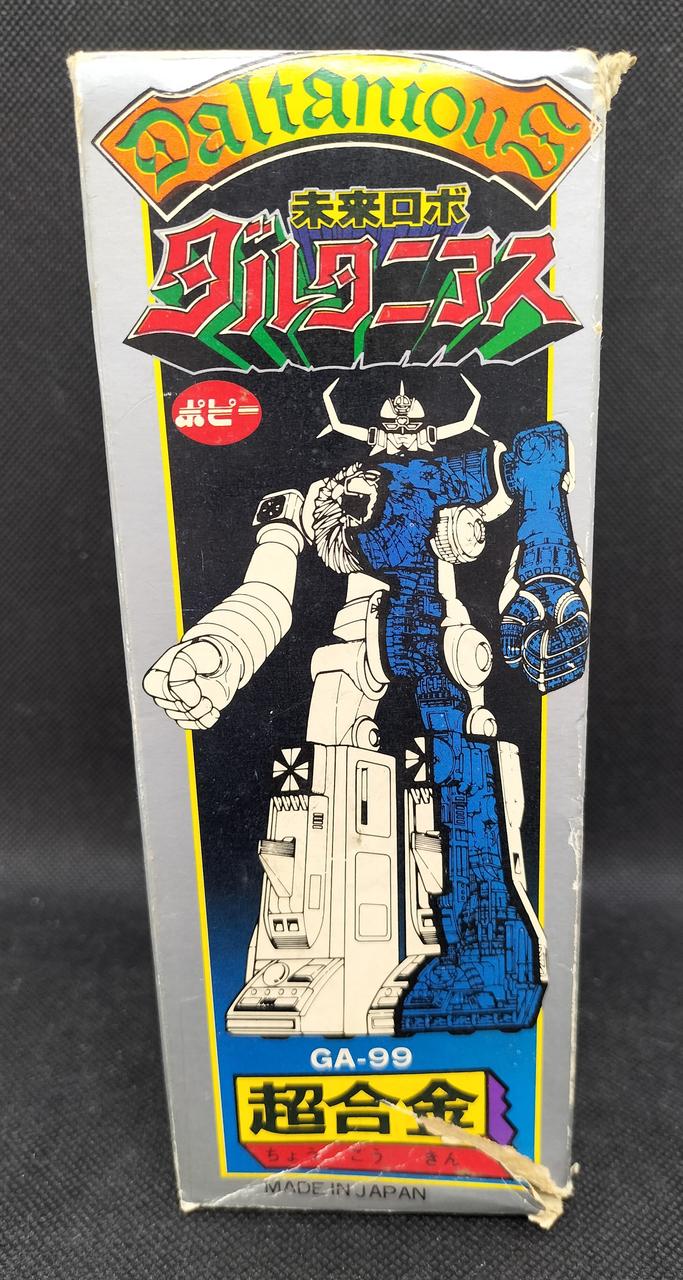 Poppy Chogokin Future Robot Daltanious GA-99