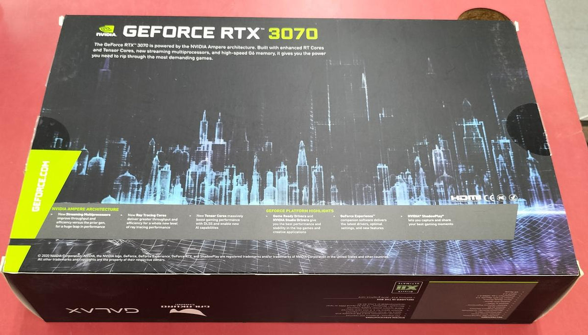 Xianren Zhizhi Graphics Card GG-RTX3070-E8GB/OC/DF2