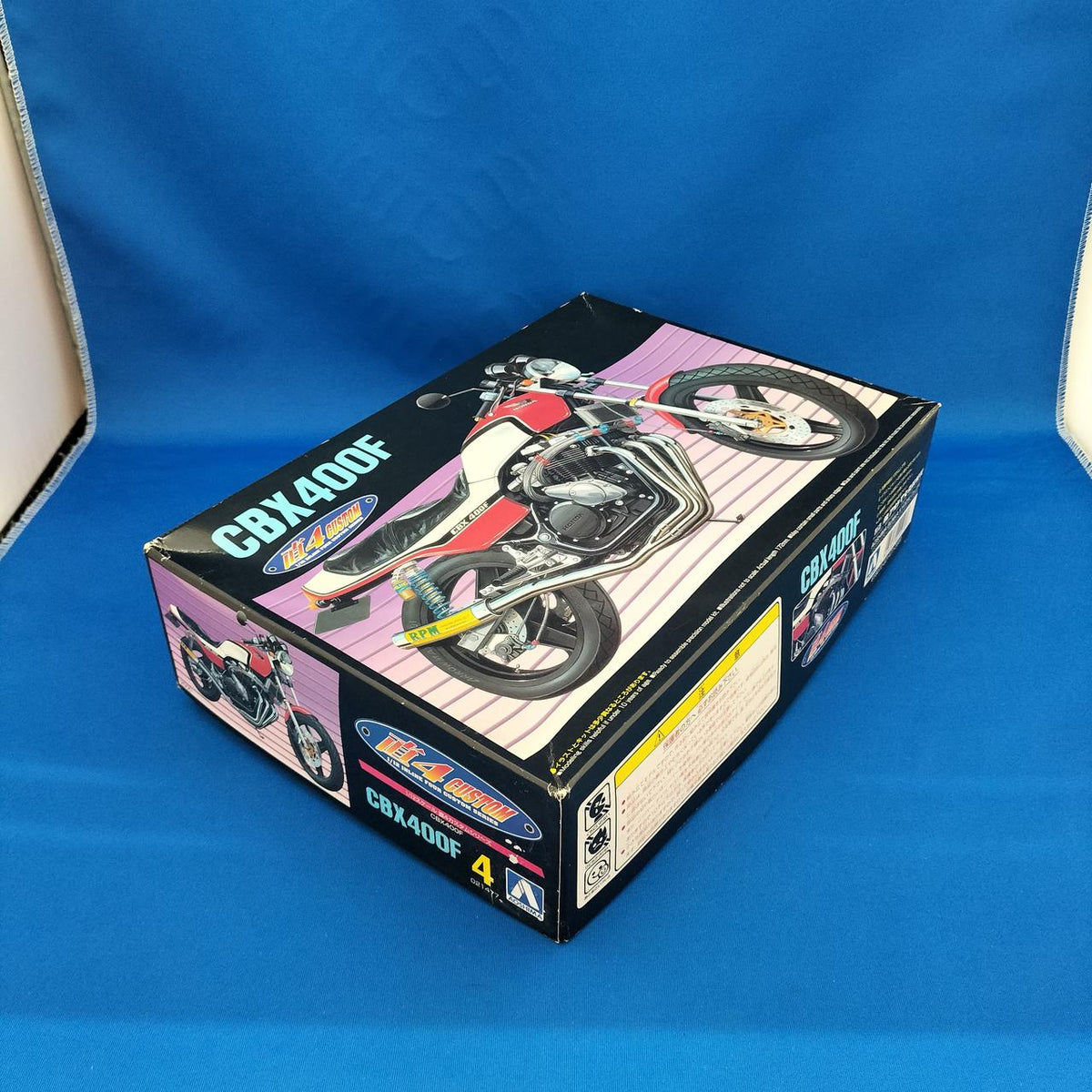 Qingdao Cultural Teaching Materials Company 1/12 Inline 4CUSTOM Series CBX400F - Banzai Thrifting | BanzaiHobby