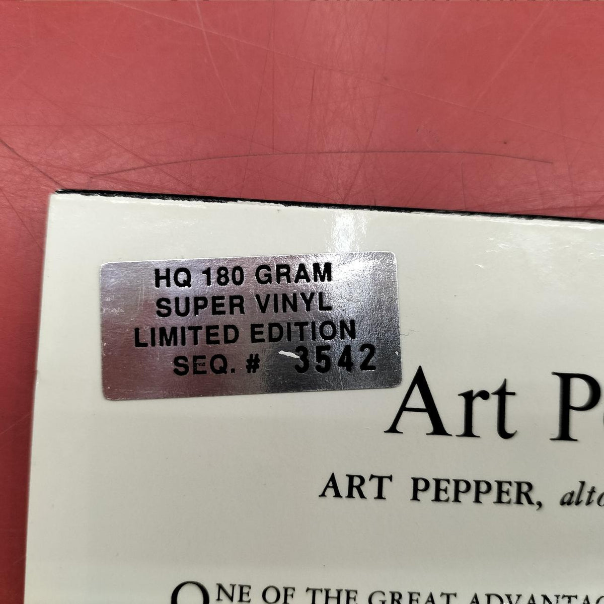 CONTEMPORARY Record ART PEPPER MEETS THE RHYTHM