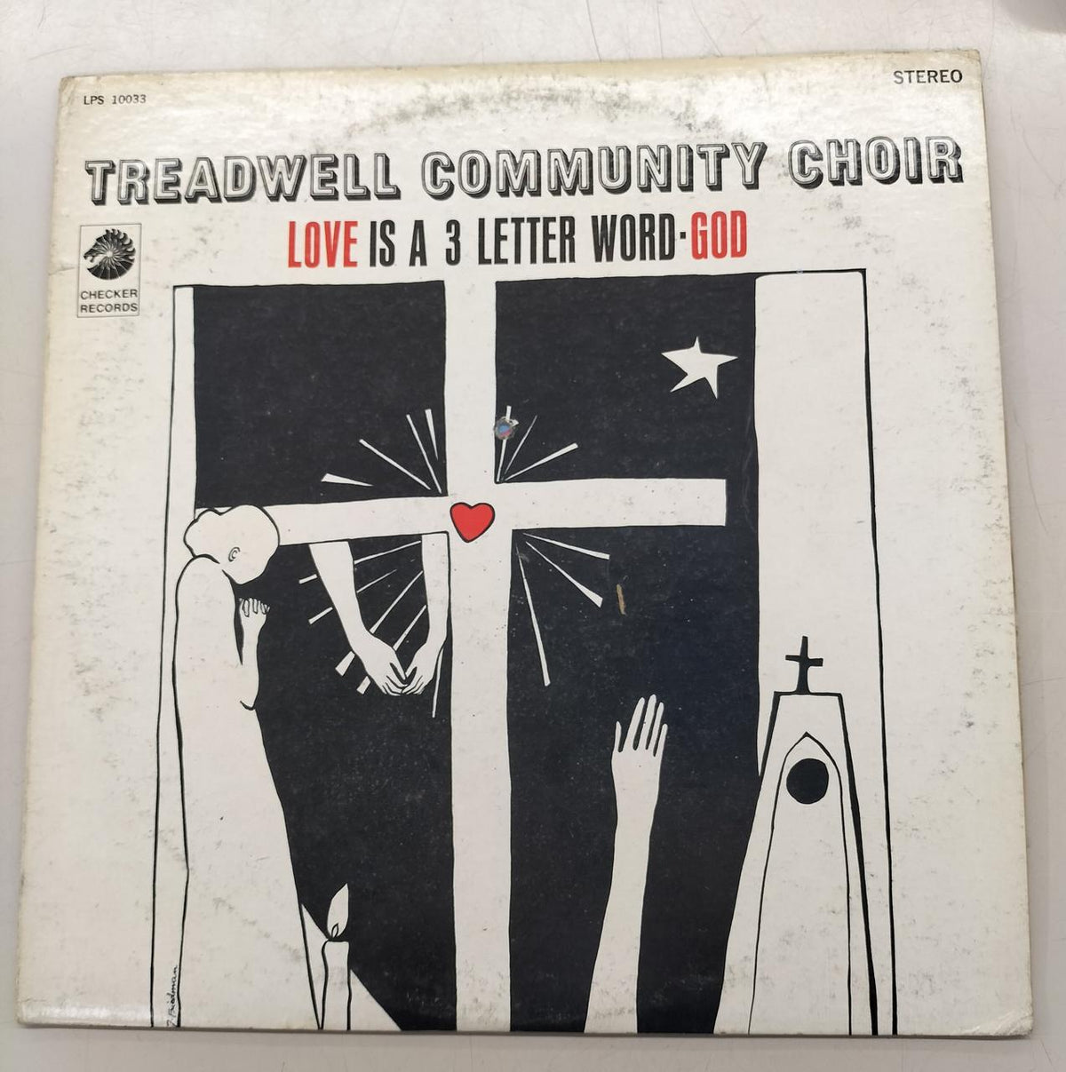 CHECKR RECORDS LP Record TREADWELL COMMUNITY CHOIR