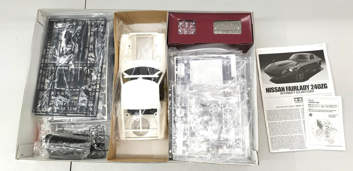 TAMIYA Nissan Fairlady 240ZG Street Custom Big Scale Series NO.51 - Banzai Thrifting | BanzaiHobby