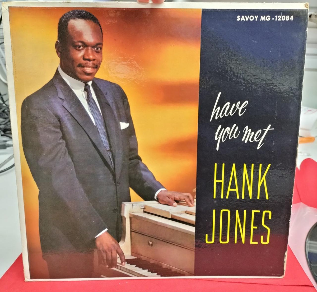 SAVOY RECORD LP record HAVE YOU MET HANK JONES