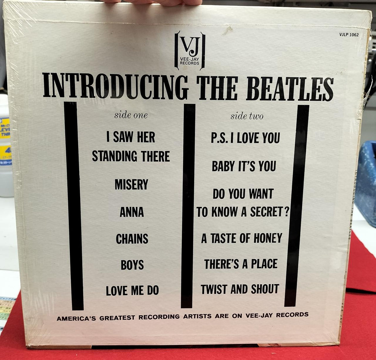 VEE-JAY LP Record INTRODUCING