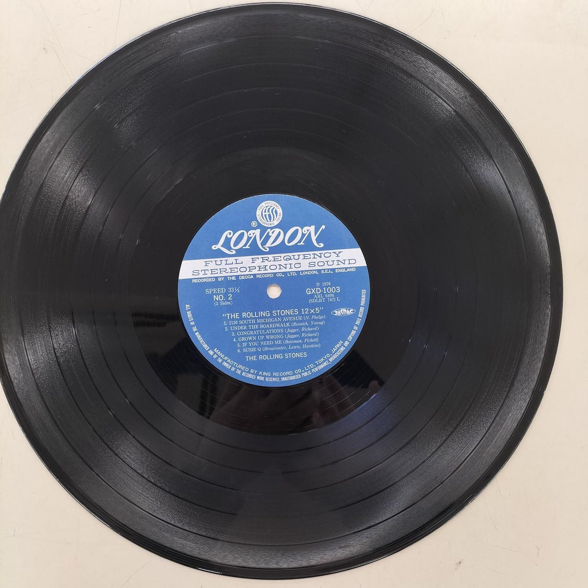 LONDON LP Record 12×5